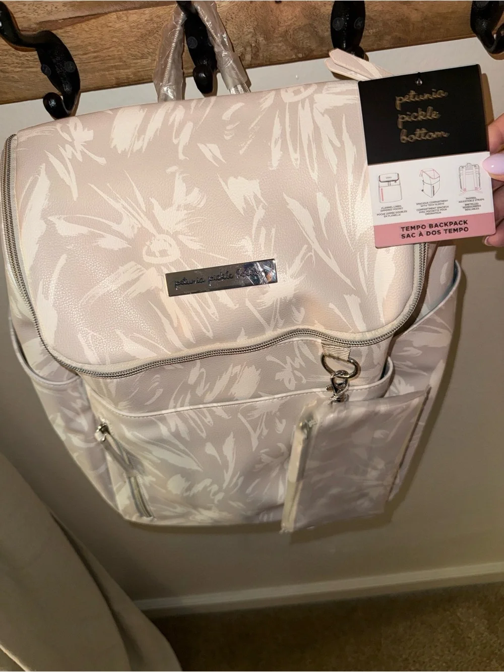 Petunia Pickle Bottom Baby Backpack with Removable Pouch